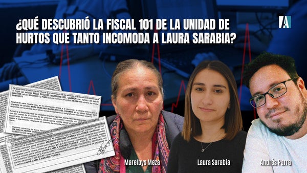 ¿Qué descubrió la fiscal 101 de la Unidad de Hurtos que tanto incomoda a Laura Sarabia? ¿Qué descubrió la fiscal 101 de la Unidad de Hurtos que tanto incomoda a Laura Sarabia?