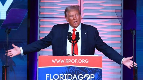 Trump acusa a Biden de convertir Estados Unidos en una "república bananera"