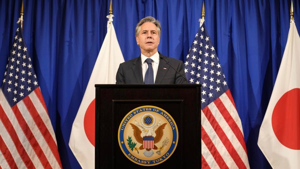 Blinken dice que Israel "no puede reocupar Gaza"