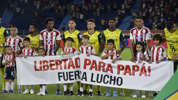 El fútbol colombiano clama por la liberación del papá de Luis Díaz
