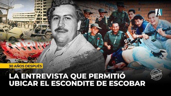 La entrevista que permitió ubicar el escondite de Escobar La entrevista que permitió ubicar el escondite de Escobar