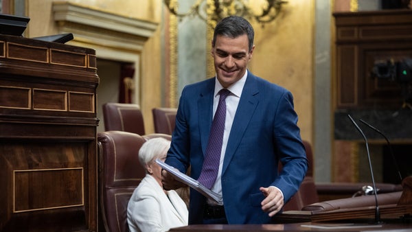 Pedro Sánchez, reelegido presidente del Gobierno de España