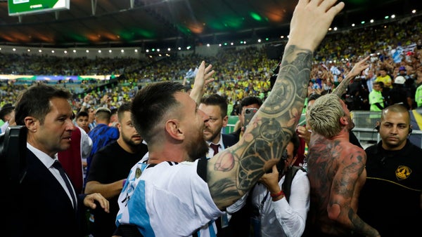 El último tango de Messi en el Maracaná