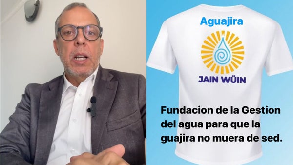 ¿Quieres ayudar a llevar agua a La Guajira?, el pastor Saade te dice cómo