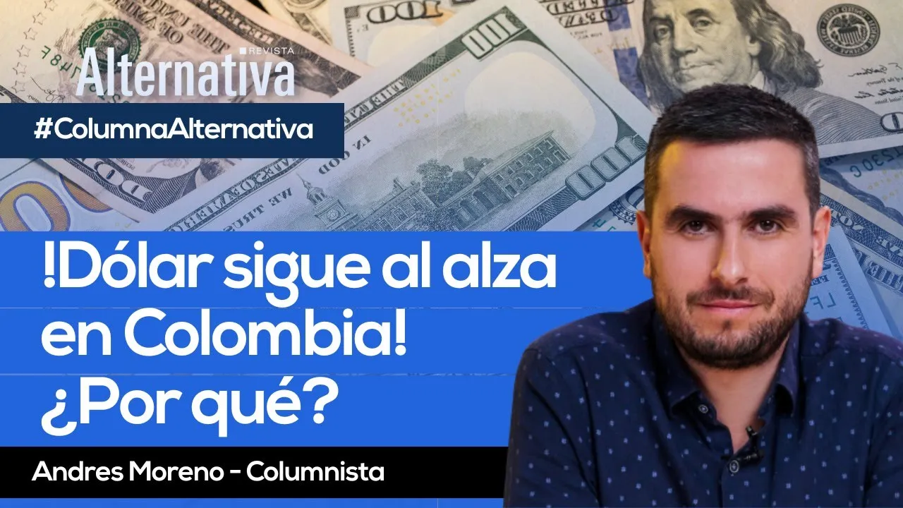 alza del dólar, dolar, dólar, devaluación, peso colombiano, trm, economía, decrecimiento, canasta familiar, bolsa, mercados, importaciones, Hassan Nassar, Revista Alternativa, revista