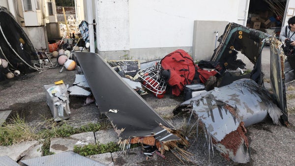 Hallan restos de la aeronave de EEUU y su tripulación tras accidente en aguas niponas