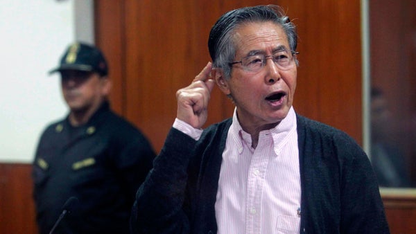 Alberto Fujimori queda en libertad
