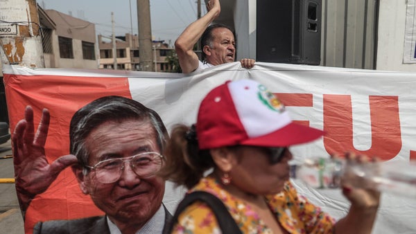 Corte Interamericana pide a Perú que se abstenga de liberar a Fujimori