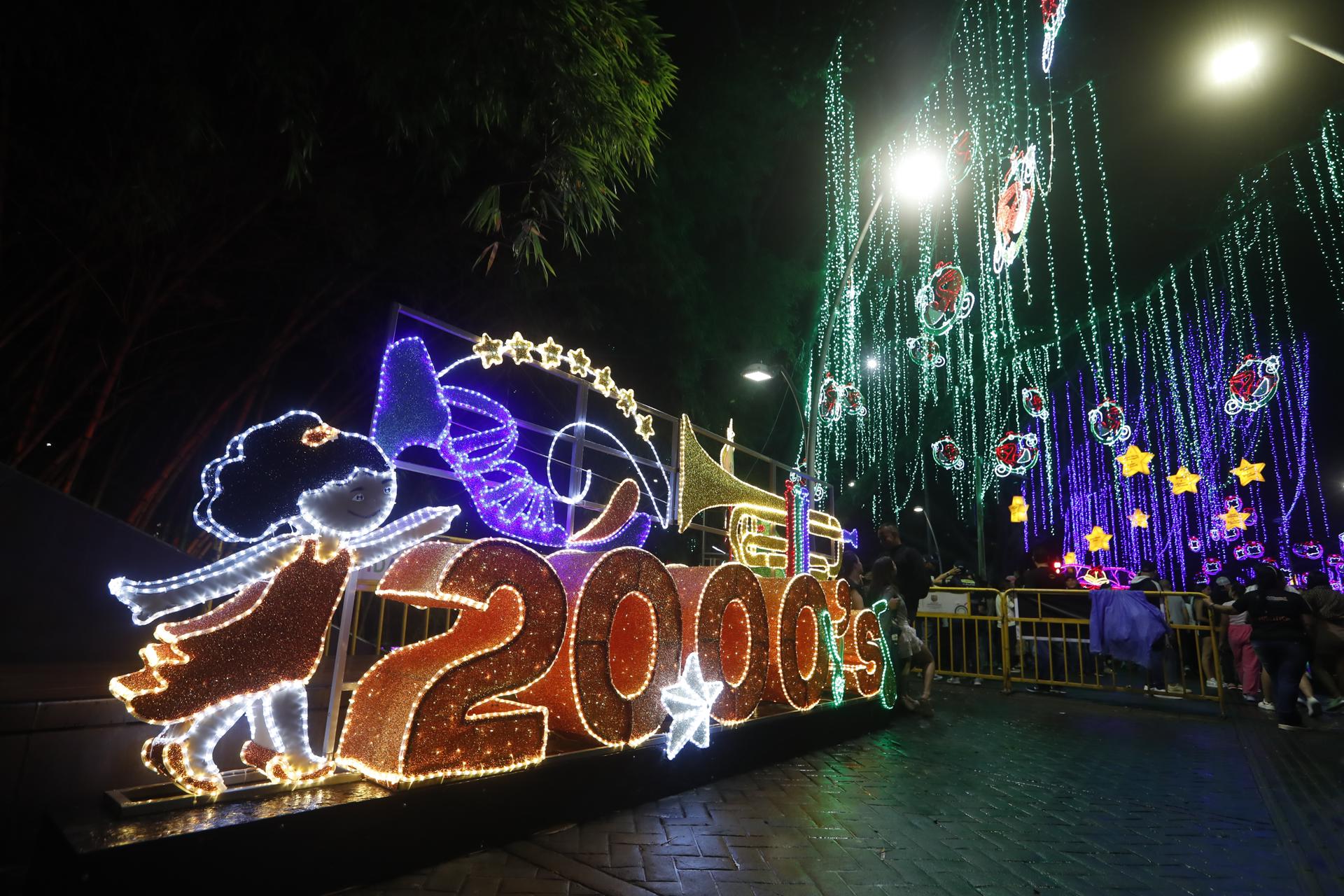 Alumbrado navideño en Cali