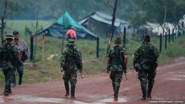 El Ejército denuncia otra violación del alto el fuego por parte de las disidencias de las FARC El Ejército denuncia otra violación del alto el fuego por parte de las disidencias de las FARC