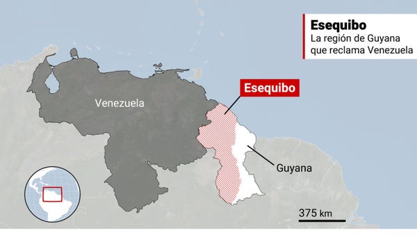 El presidente de Venezuela y su homólogo de Guyana dialogan para suavizar tensiones por el Esequibo