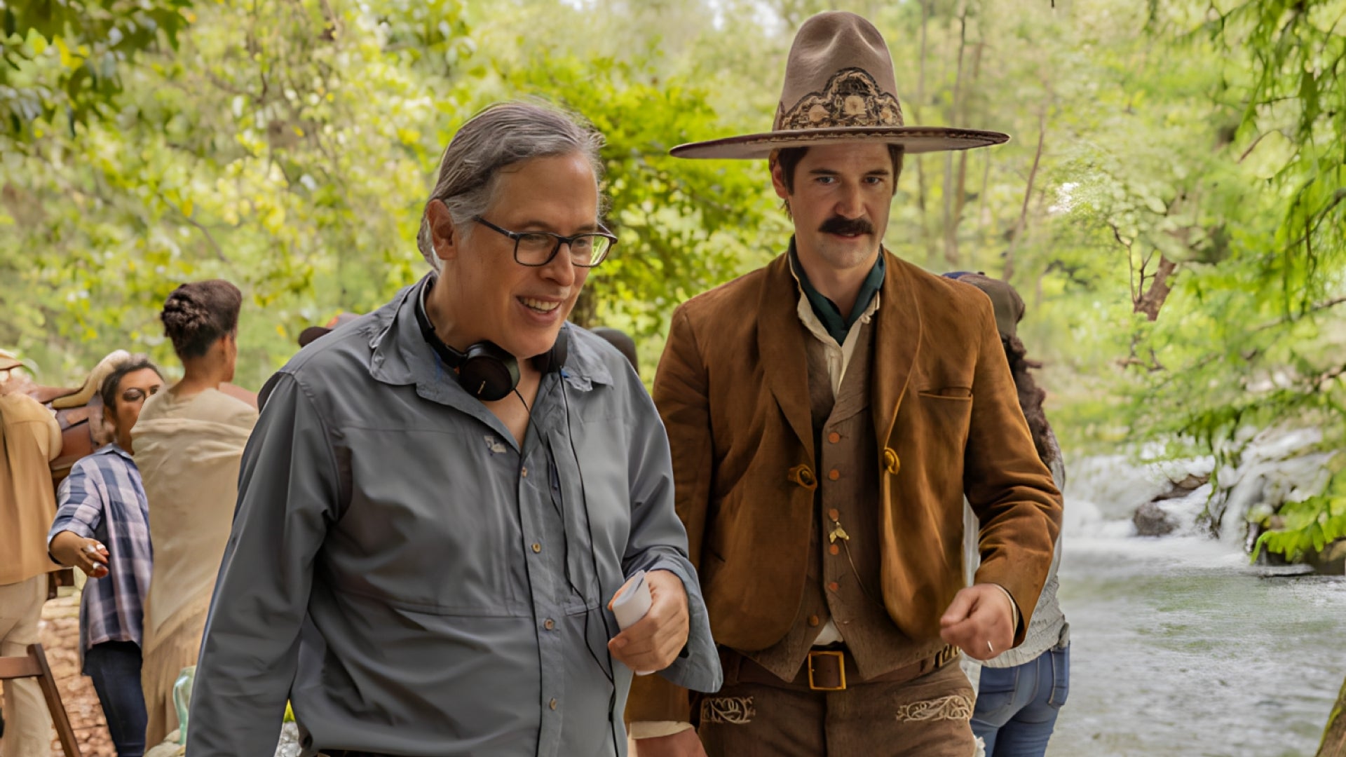 El-actor-Manuel-Garcia-Rulfo-en-una-imagen-tomada-durante-la-filmacion-de-la-pelicula-Pedro-Paramo