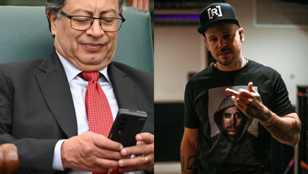 Petro invita a Residente a un "gran concierto" en Bogotá "contra el genocidio" palestino