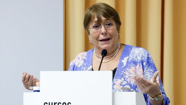Bachelet descarta presentarse de nuevo a la Presidencia de Chile