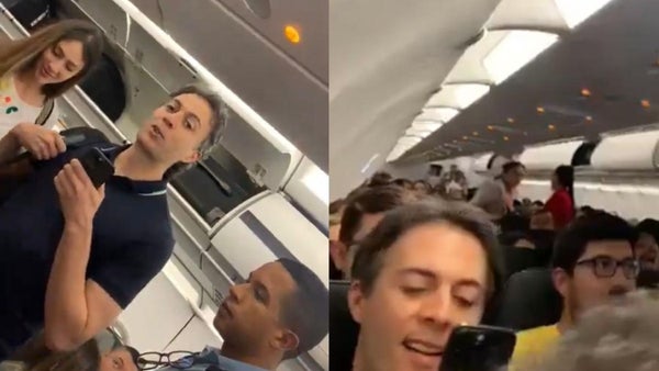 El exalcalde de Medellín, Daniel Quintero, fue abucheado y rechazado por varios pasajeros durante un vuelo nacional