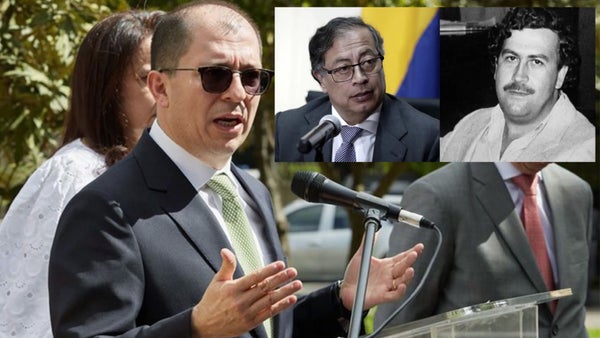 Duras críticas del Fiscal Barbosa a Gustavo Petro: lo comparó con Pablo Escobar