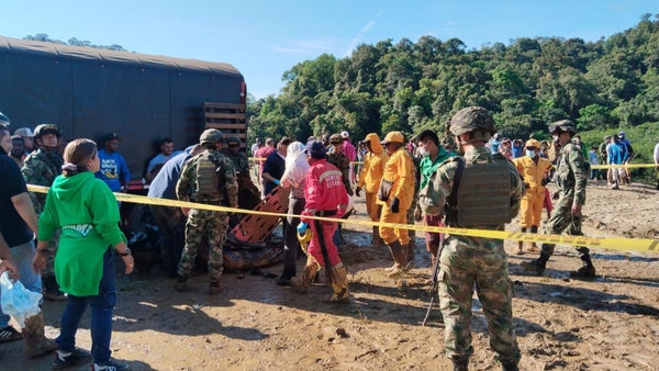 En imágenes: la tragedia en Chocó deja un balance de 33 fallecidos