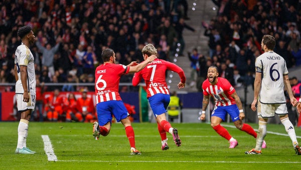 Atlético de Madrid toma revancha ante el Real y avanza en la Copa del Rey Atlético de Madrid toma revancha ante el Real y avanza en la Copa del Rey
