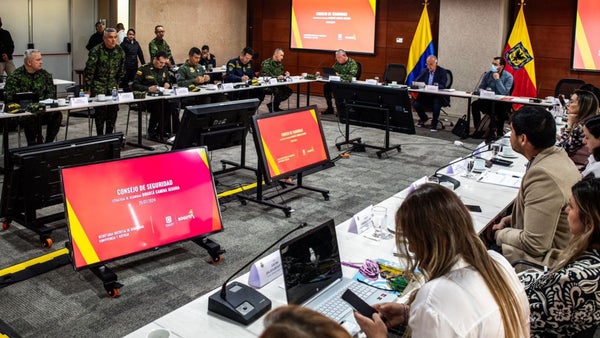 Resultados del consejo de seguridad entre Galán y MinDefensa