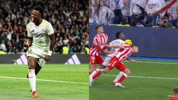 "Así lo hacía siempre en la playa de Copacabana": Vinicius Jr. "Así lo hacía siempre en la playa de Copacabana": Vinicius Jr.