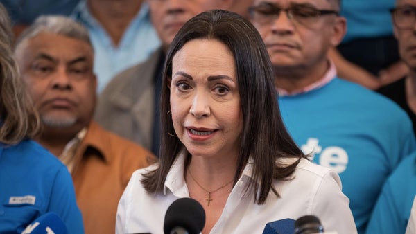 María Corina Machado denuncia nuevas violaciones a derechos humanos del "régimen Maduro"