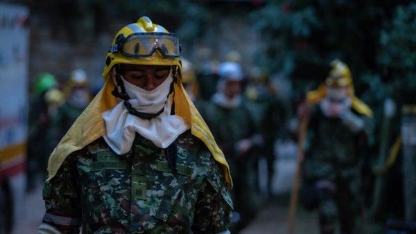 Registran otro incendio, esta vez en inmediaciones al Relleno Sanitario Doña Juana