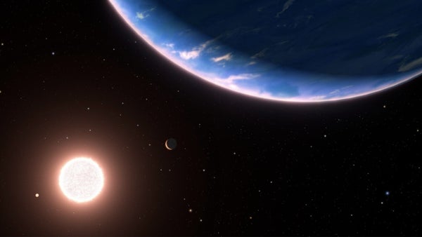 Detectan el exoplaneta más pequeño con una atmósfera de vapor de agua Detectan el exoplaneta más pequeño con una atmósfera de vapor de agua