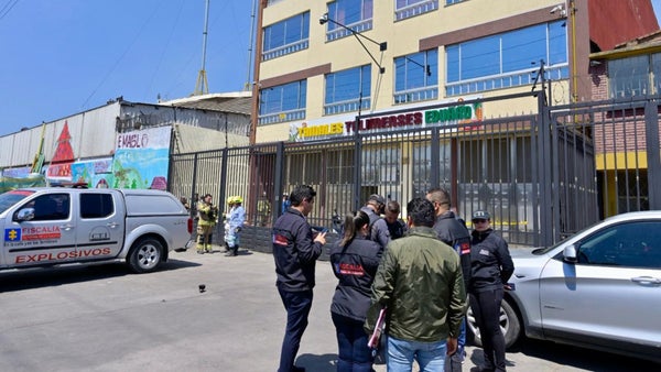 Explosión en Bogotá deja 10 personas heridas Explosión en Bogotá deja 10 personas heridas