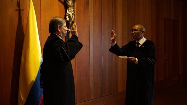 Histórico nombramiento: Gerson Chaverra, primer presidente afro de la Corte Suprema de Justicia