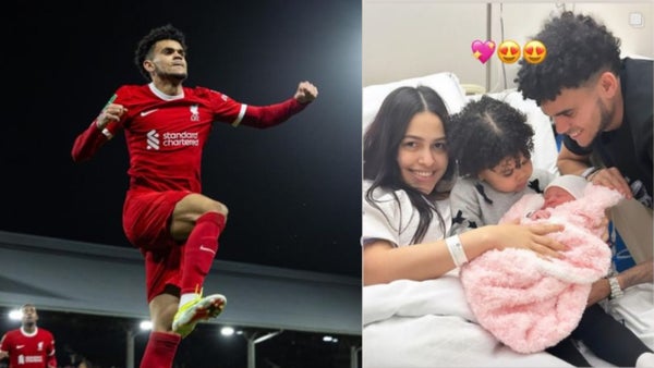 Luis Díaz redondea una semana perfecta con el nacimiento de su segunda hija