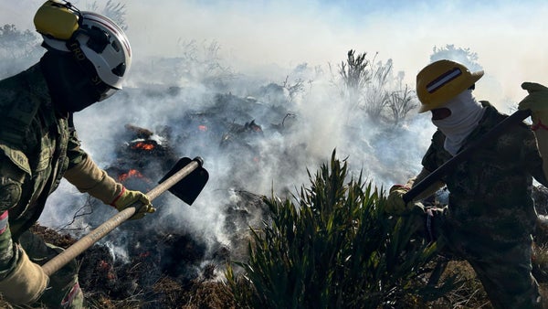 Gobierno reconoce desfinanciación en el Sistema Nacional de Bomberos