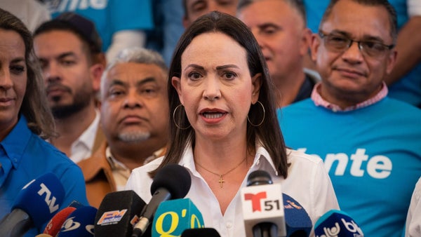 María Corina Machado se pronuncia tras ser inhabilitada por 15 años