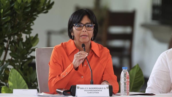 Venezuela jamás se entregará "a las órdenes de Washington", dice la vicepresidenta