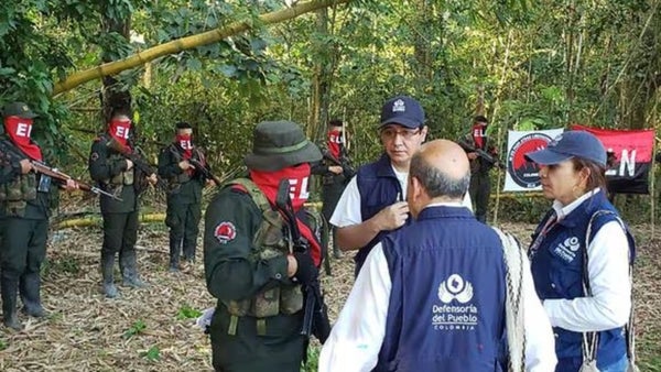 Defensoría del Pueblo le pide al ELN que diga cuántos secuestrados tiene y que los libere
