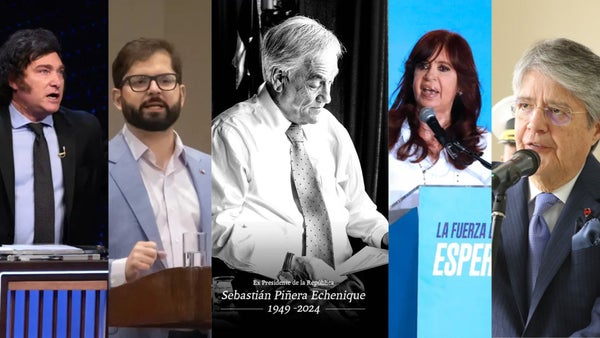 Líderes políticos reaccionaron ante la muerte de Sebastián Piñera Líderes políticos reaccionaron ante la muerte de Sebastián Piñera