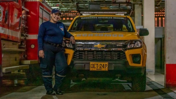 Fallece María Paula Zambrano, la bombera más joven de Ibagué Fallece María Paula Zambrano, la bombera más joven de Ibagué