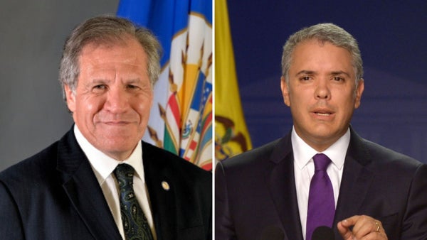 Proponen a Iván Duque, en la baraja de sucesores para reemplazar a Almagro