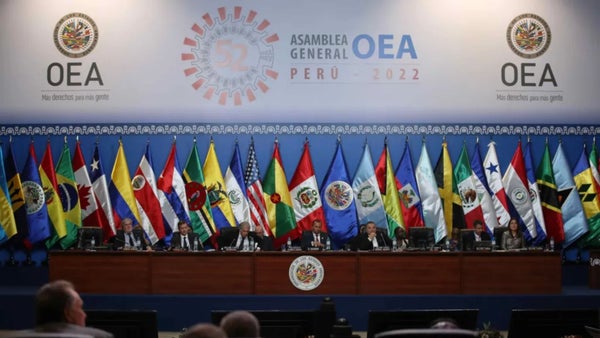 OEA se pronuncia sobre situación política en Colombia
