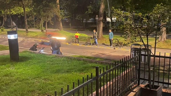 Robo de bicicletas en la madrugada del viernes en Bogotá