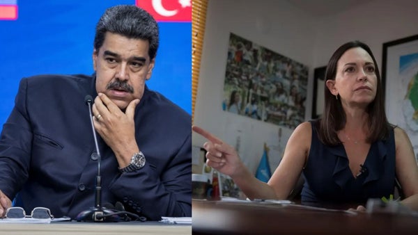 María Corina Machado insta a la comunidad internacional a actuar contra Maduro