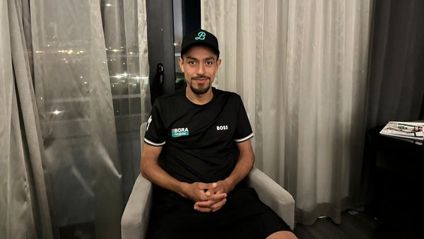 Daniel Martínez: "Sueño con ganar el Monte Grappa" en el Giro