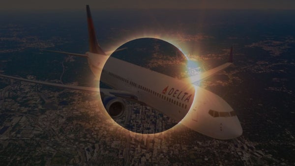 Delta Air Lines y una experiencia para vivir un eclipse solar total
