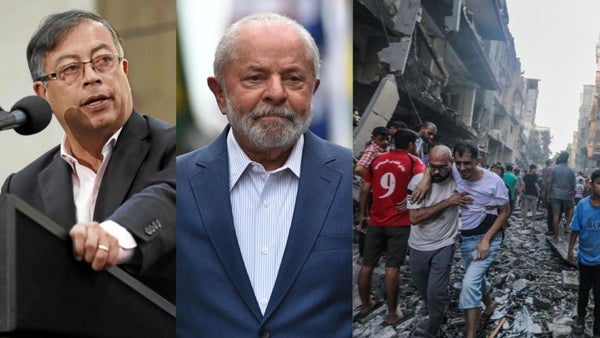 Gobierno Petro apoya postura de Lula sobre el conflicto en Gaza