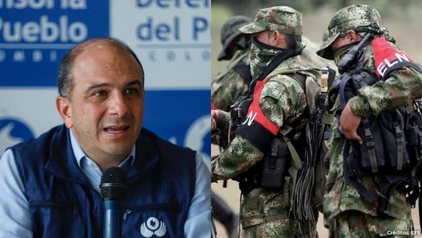 Defensoría dice que la "decisión del ELN de congelar los diálogos es para presionar al Estado”