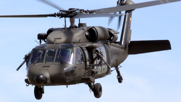 Cuatro policías fallecieron en accidente aéreo en Antioquia