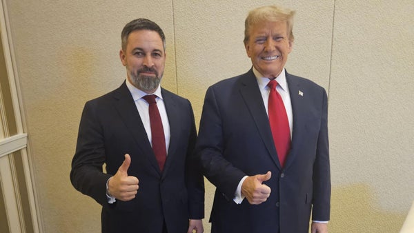 Abascal se reúne con Trump durante la gran convención de la derecha en EE.UU. Abascal se reúne con Trump durante la gran convención de la derecha en EE.UU.