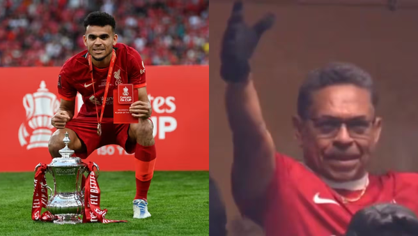 Luis Díaz dedica el título a sus padres