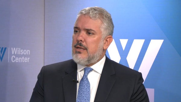 El Woodrow Wilson Center lanza el 'Iván Duque Center for Prosperity and Freedom'
