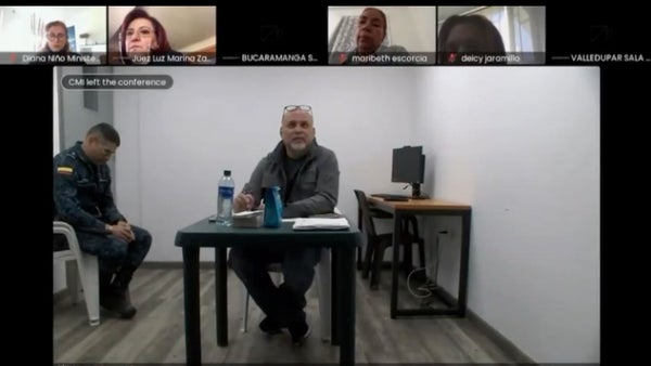 Inicia audiencia para determinar solicitud de libertad de Salvatore Mancuso