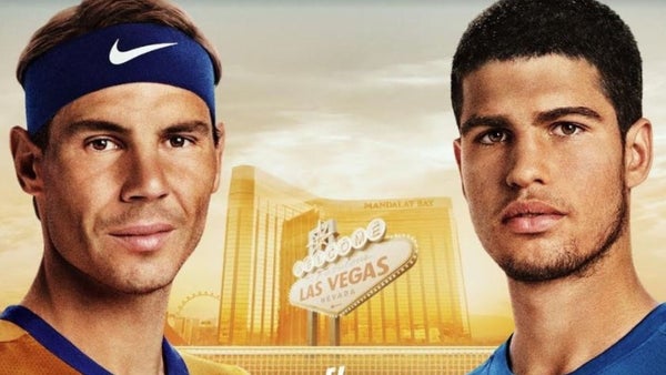 Nadal y Alcaraz, el show español de Las Vegas Nadal y Alcaraz, el show español de Las Vegas